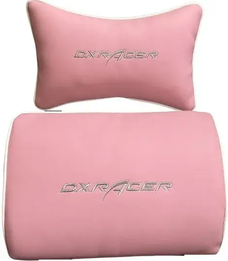 DXRACER Sada polštářků PW růžovo-bílá série P