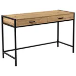 Carryhome PSACÍ STŮL, černá, dub artisan, 120/48/76 cm
