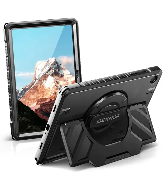 Dexnor 360 Rotating obal, Samsung Galaxy Tab A9 Plus, černý