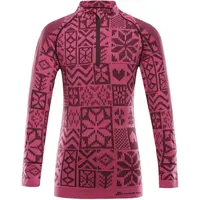 ALPINE PRO SEAMO Dětské funkční spodní triko, růžová, velikost