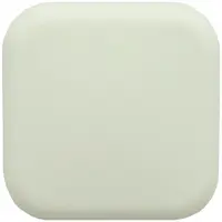 Doraz dverí HRC štvorcový 45x45 mm biela