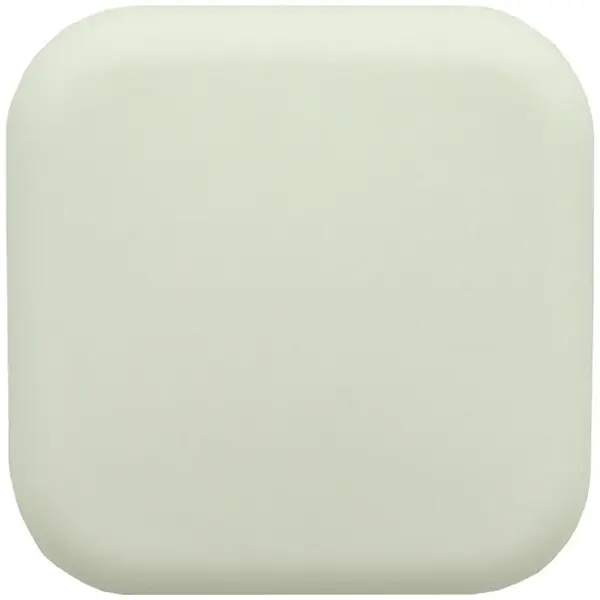 Doraz dverí HRC štvorcový 45x45 mm biela