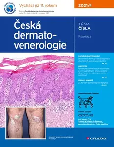 E-kniha: Česká dermatovenerologie 2021/4 od Hercogová Třešňák Jana