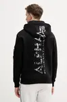 Mikina Alpha Industries Backprint Hoodie Mirror Camo