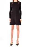 Čierne čipkované šaty Pinko