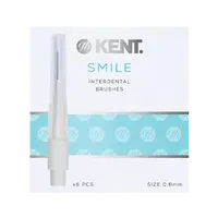 GB KENT & SONS PLC Medzizubné kefky SMILE 0,6 mm, 6 ks