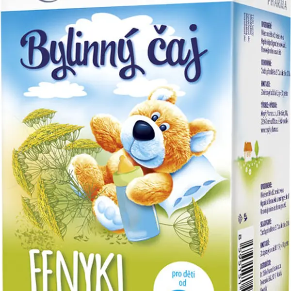 MEGAFYT Bylinný čaj fenykl pro děti 20 x 1.5 g