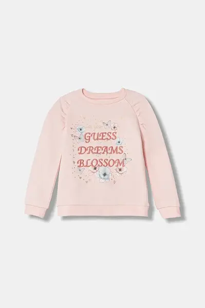 Dětská bavlněná mikina Guess