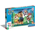 Clementoni - Puzzle 104 Tlapková Patrola