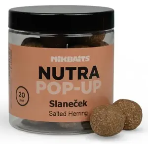 Mikbaits nutra pop-up 20 mm 250 ml - slaneček