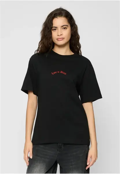 Women's T-shirt Love is Blind black