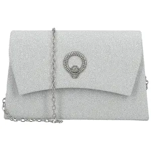 Dámské psaníčko stříbrné - Michelle Moon Kaylyn