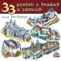Jan Kanyza – 33 pověstí o hradech a zámcích CD-MP3