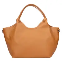 Dámska kožená kabelka Italia Sammy - svetlo hnedá