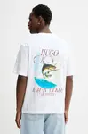 HUGO Blue Tričko Hugo Blue Nofishix