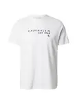 Calvin Klein Jeans Tričko  čierna / biela