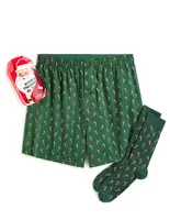Vánoční dárkový set boxerek a ponožek