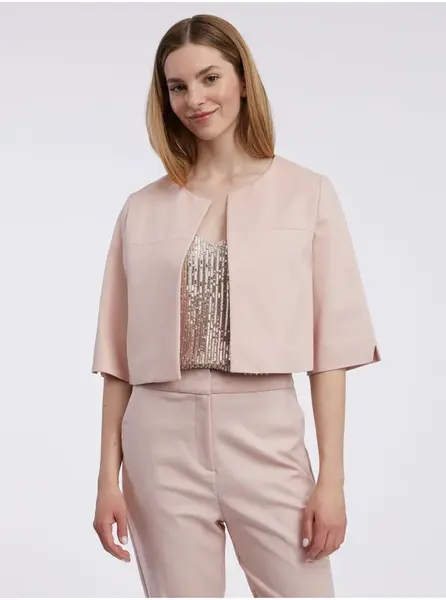 Svetloružové dámske sako ORSAY