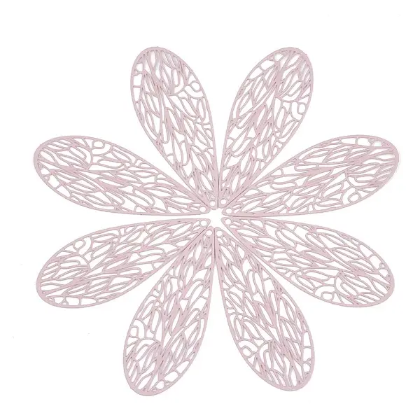 430 Stainless Steel Filigree Pendants