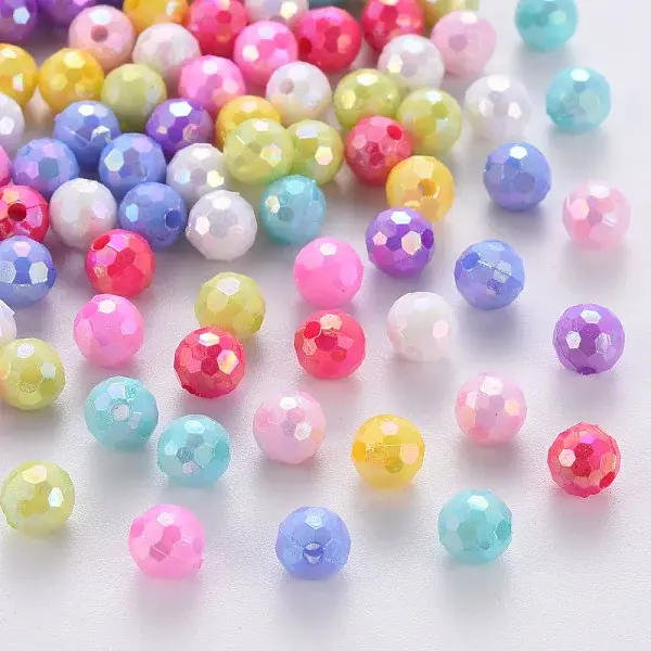 Opaque Acrylic Beads