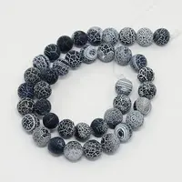 Weathered Agate Beads Strand