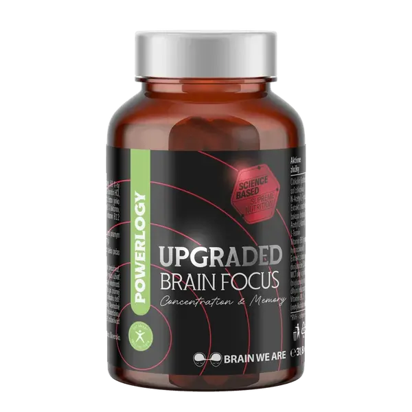 POWERLOGY Upgraded Brain Focus 60 kapslí