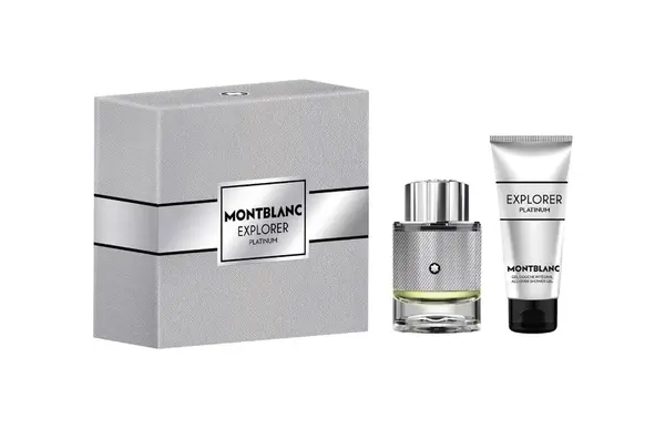 MONTBLANC EXPLORER Platinum dárkový set pro muže 2 ks