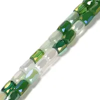 Electroplate Glass Beads Strands