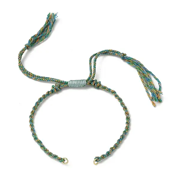 Braided Cotton Cord Bracelet Making