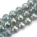 Electroplate Glass Beads Strands