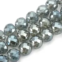 Electroplate Glass Beads Strands