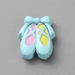 Spray Painted Alloy Beads