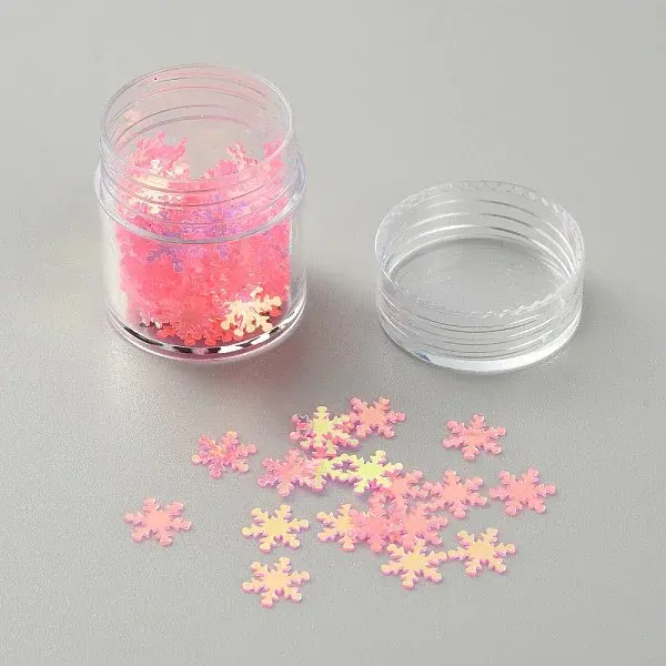 PVC Plastic Shiny Nail Art Glitter