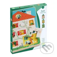 Chez Leo: 12 dielne puzzle s 3 vrstvami - puzzle z kategorie Maxi dílky