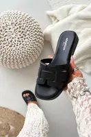 Dámske šľapky na nízkom podpätku Lorania