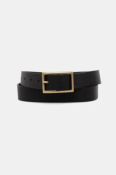 Kožený pásek Levi's RECTANGLE BUCKLE