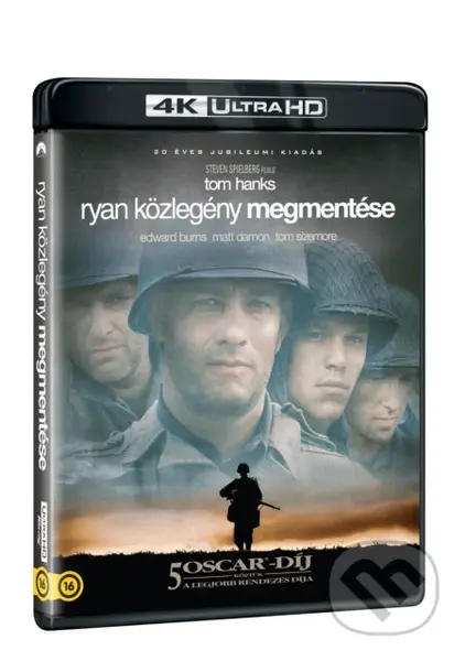 Ryan közlegény megmentése BD (UHD) (HU) - Steven Spielberg - film z kategorie Akční a dobrodružné
