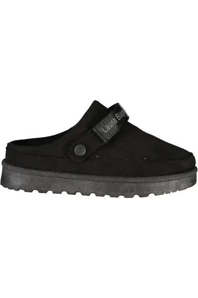 Černé zimní pantofle Laura Biagiotti