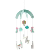 Bieco Wooden Mobile kolotoč na postieľku 0 m+ Llama 1 ks