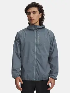 Men's Under Armour LAUNCH LIGHTWEIGHT JKT-BLU Jacket - Men's