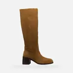 Hnedé dámske čižmy Geox Alnoire