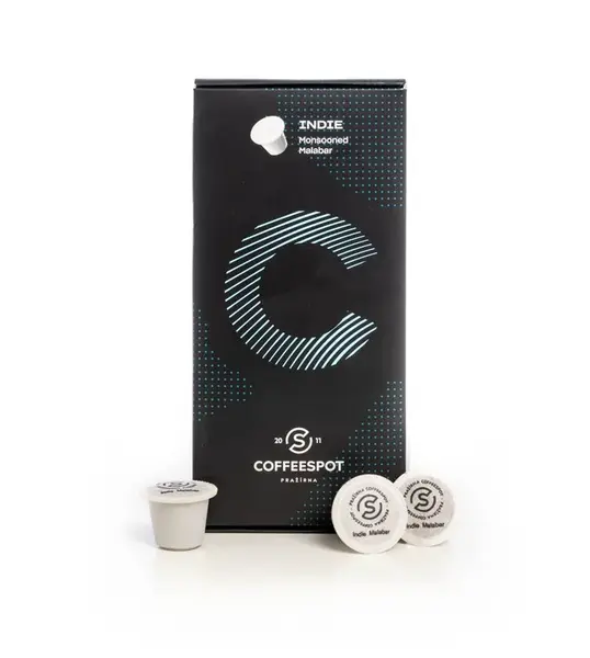 Coffeespot India Monsooned Malabar Espresso kávové kapsle 10x5,6 g