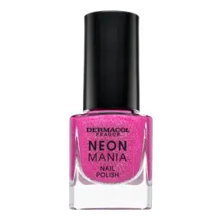 Dermacol Neon Mania Nail Polish lak na nechty 3 Purple Pulse 5 ml