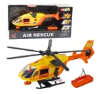 Záchranársky vrtuľník s hákom a nosítkami 38cm