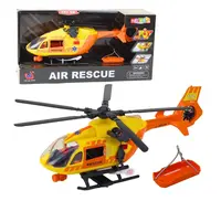 Záchranársky vrtuľník s hákom a nosítkami 38cm