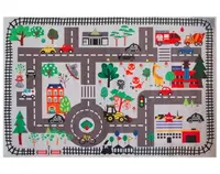 Dětský koberec Koleje, 80x120 cm