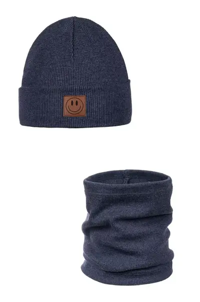 Dětský set čepice a nákrčník Ander SMILE