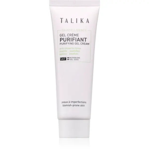 Talika Skintelligence Purifying Gel Cream gel krém proti nedokonalostem aknózní pleti 50 ml