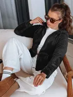 Dámská černá mikina s kapucí