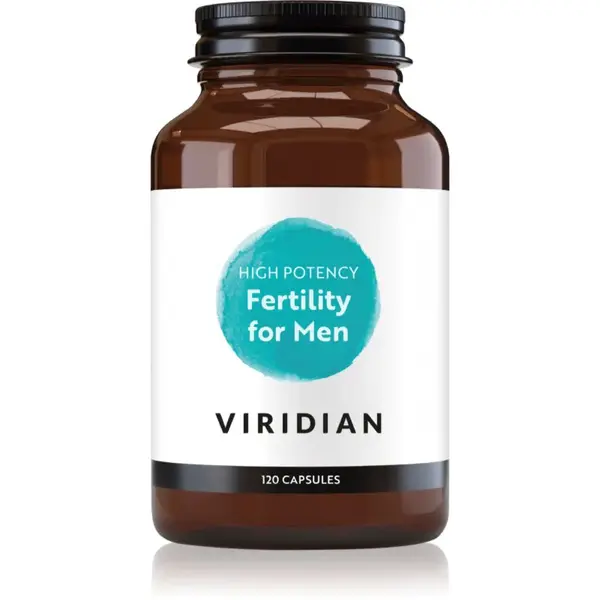 Viridian Nutrition High Potency Fertility for Men kapsuly pre zdravú prostatu a podporu potencie 120 cps